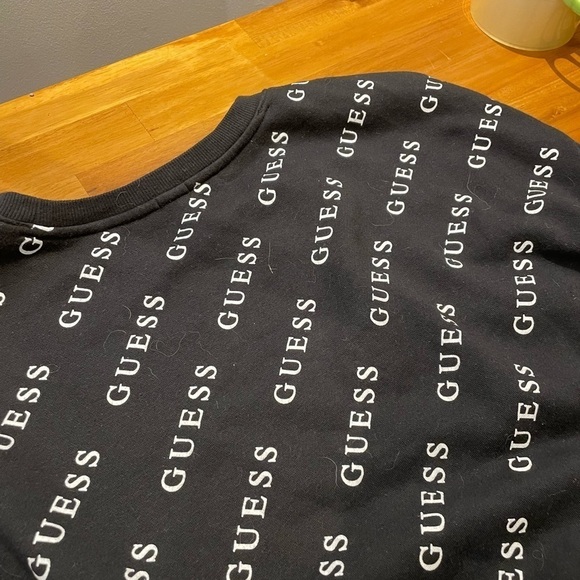 GUESS Cropped sweatshirt  top - Picture 4 of 4